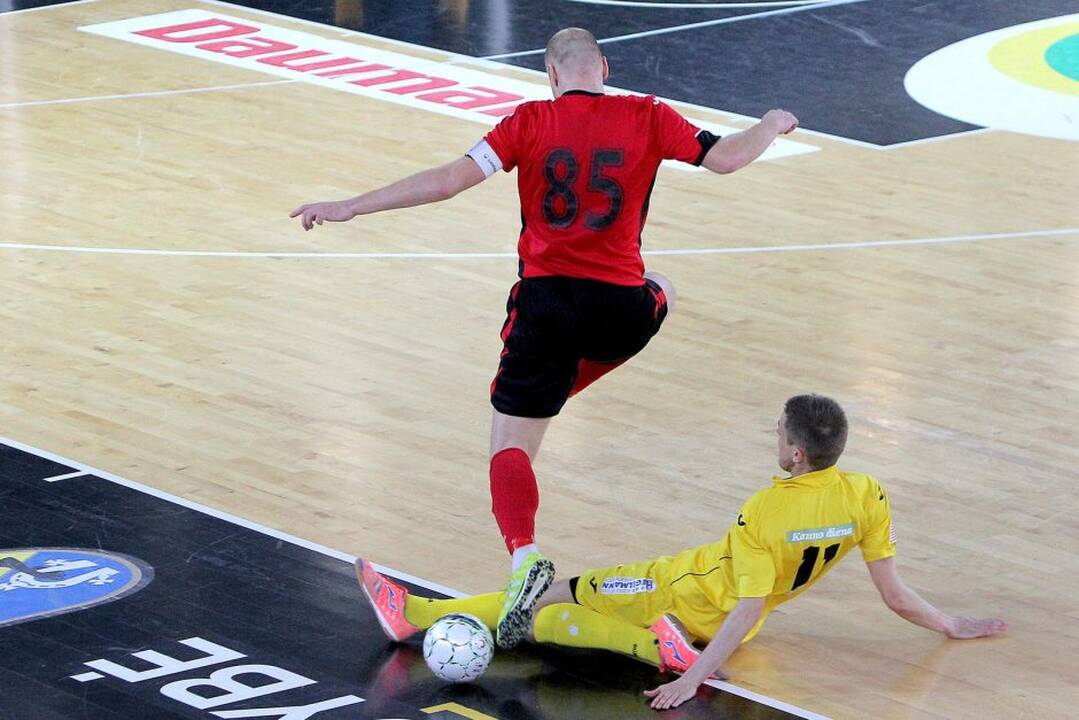 Lietuvos salės futbolo taurę laimėjo klaipėdiečiai.