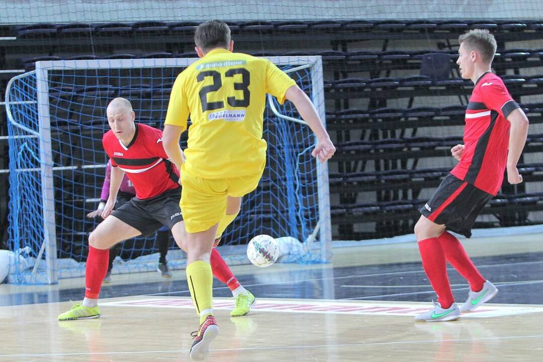 Lietuvos salės futbolo taurę laimėjo klaipėdiečiai.