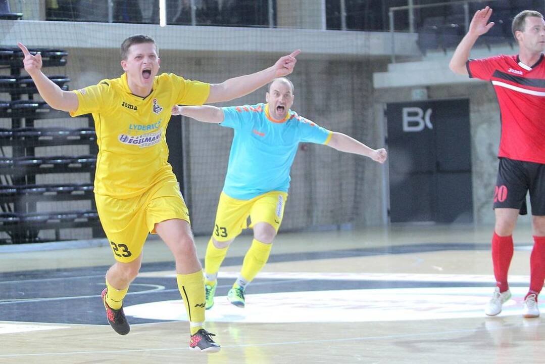 Lietuvos salės futbolo taurę laimėjo klaipėdiečiai.
