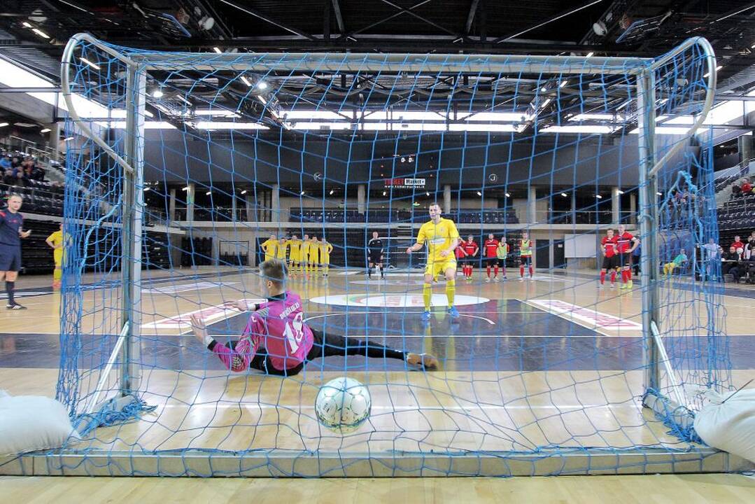 Lietuvos salės futbolo taurę laimėjo klaipėdiečiai.