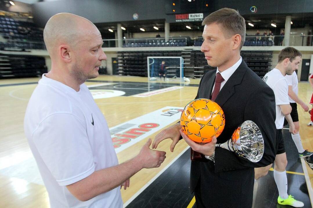 Lietuvos salės futbolo taurę laimėjo klaipėdiečiai.