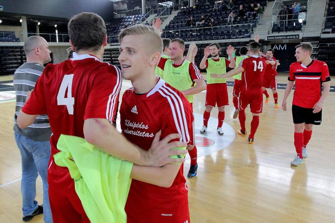 Lietuvos salės futbolo taurę laimėjo klaipėdiečiai.