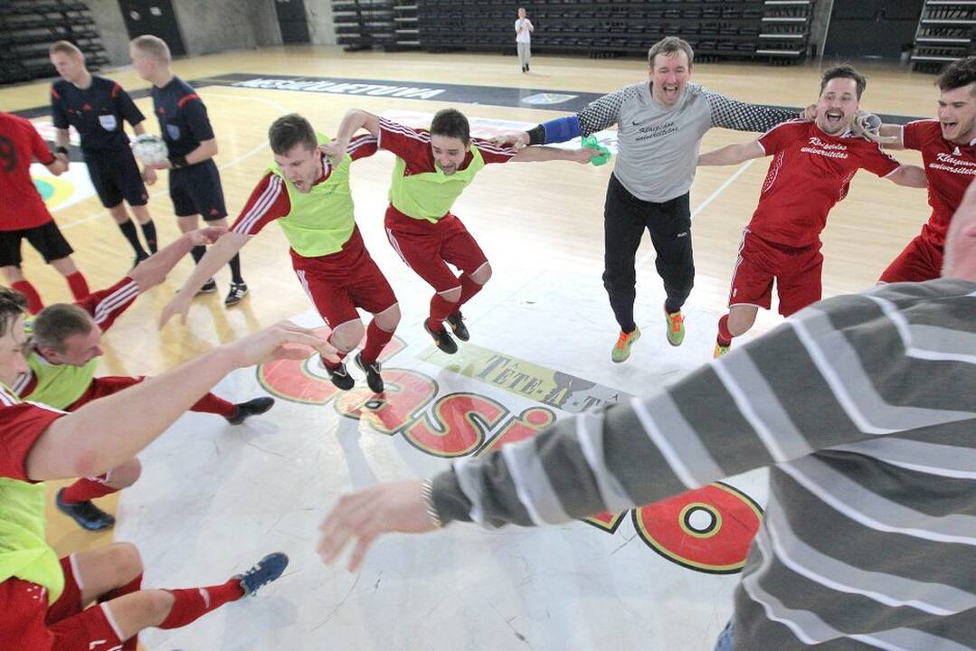 Lietuvos salės futbolo taurę laimėjo klaipėdiečiai.