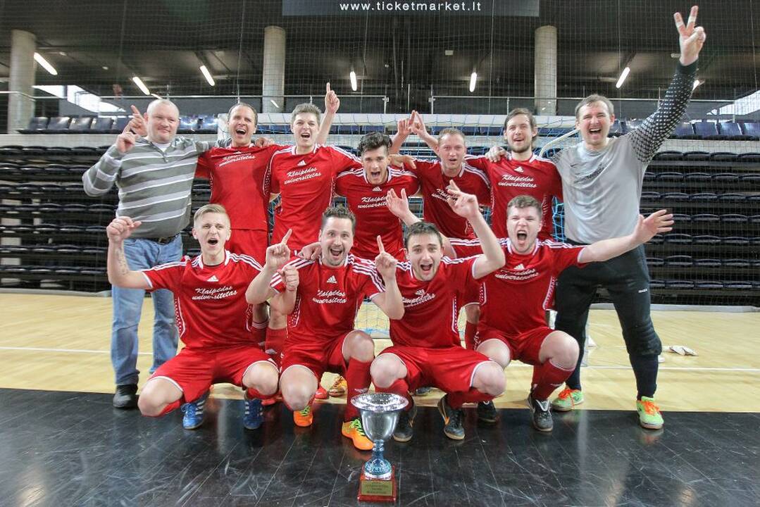 Lietuvos salės futbolo taurę laimėjo klaipėdiečiai.