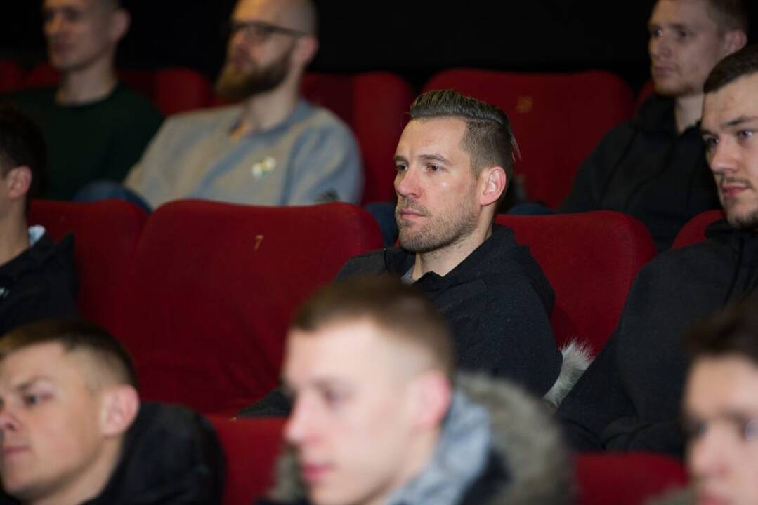  „Žalgirio“ krepšininkai apsilankė kine