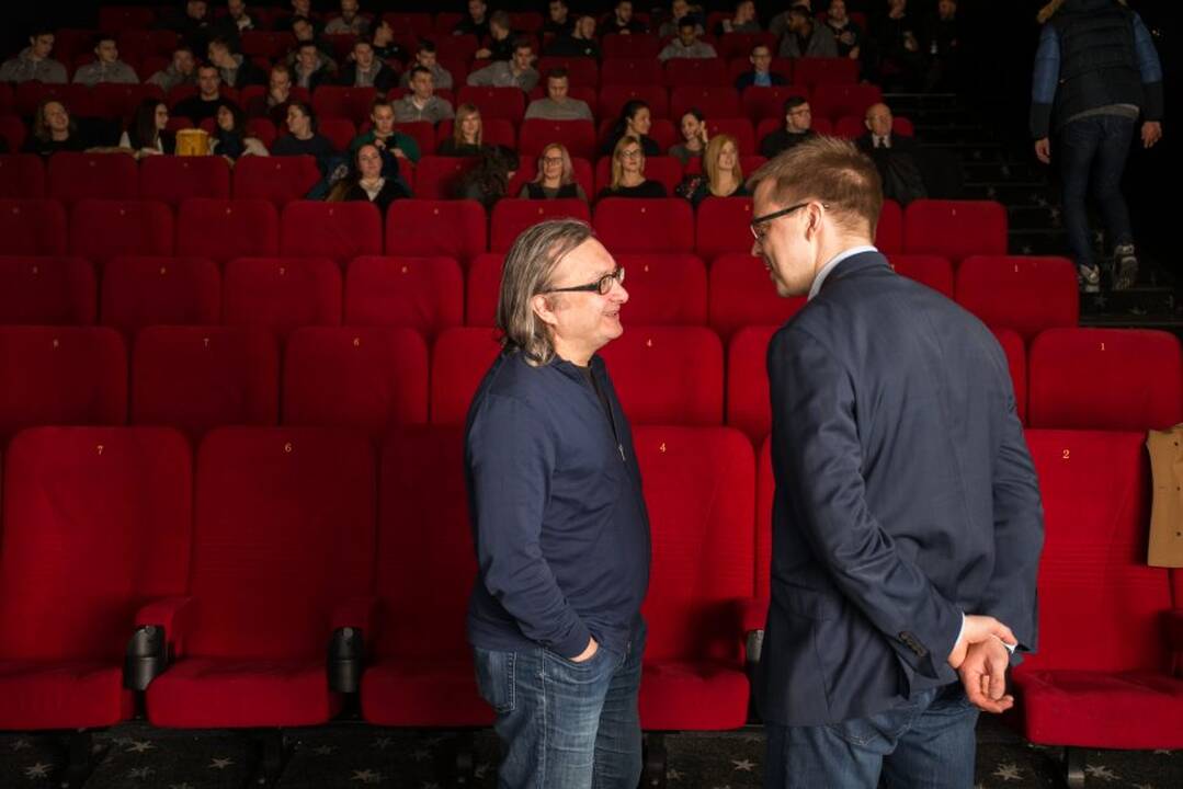  „Žalgirio“ krepšininkai apsilankė kine