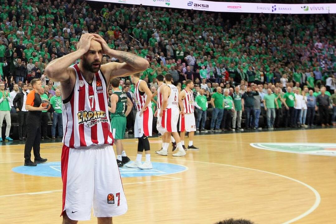 Eurolyga: „Žalgiris“ – „Olympiakos“ 101:91