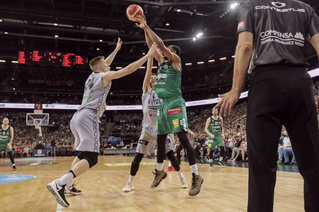 LKL finalas: „Žalgiris“ – „Lietuvos rytas“ 80:70