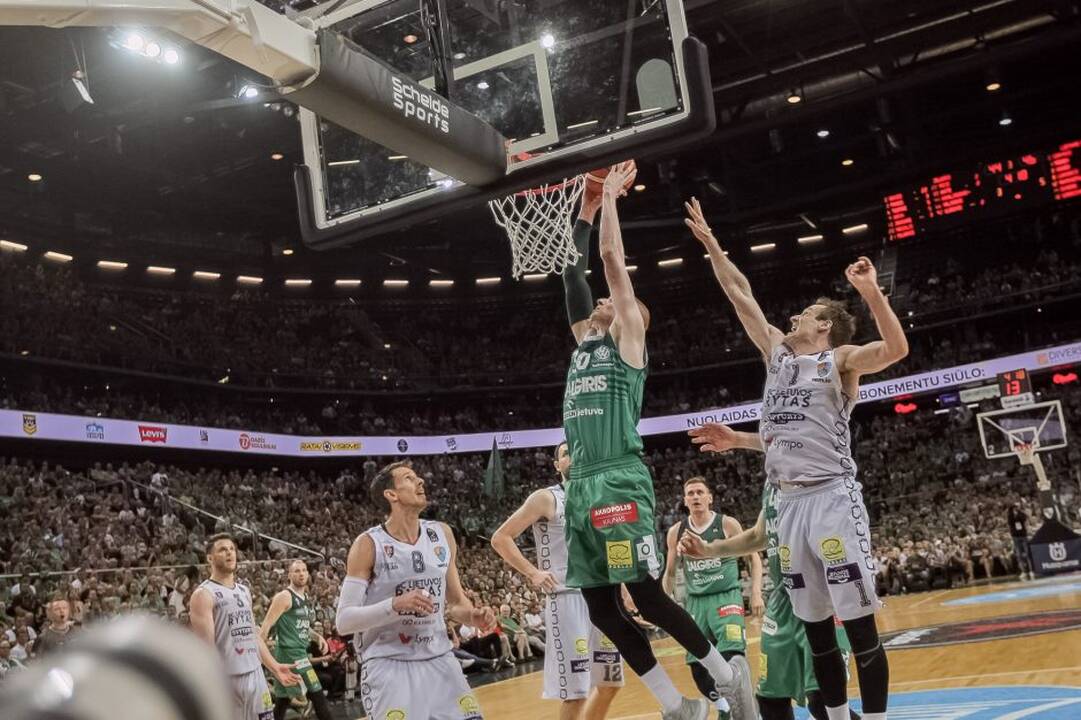 LKL finalas: „Žalgiris“ – „Lietuvos rytas“ 80:70