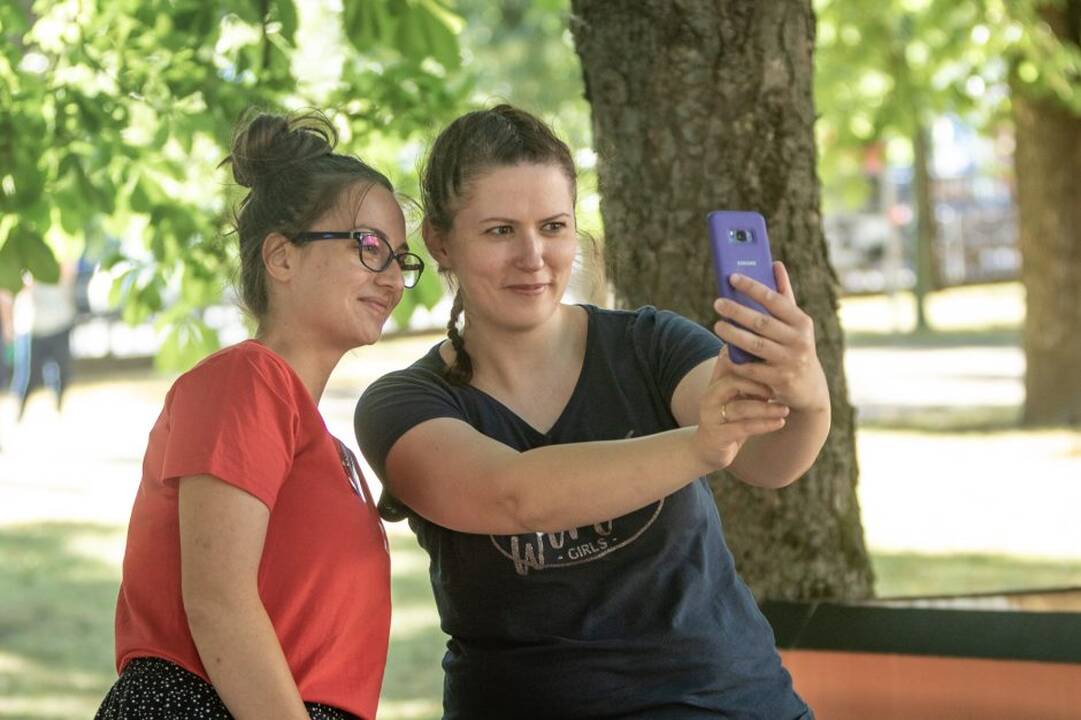 Piknikas Prezidentūros kiemelyje