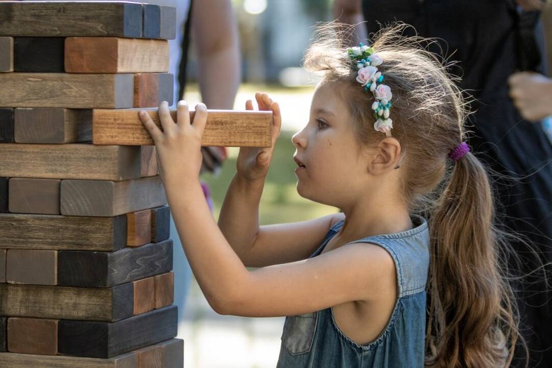 Piknikas Prezidentūros kiemelyje