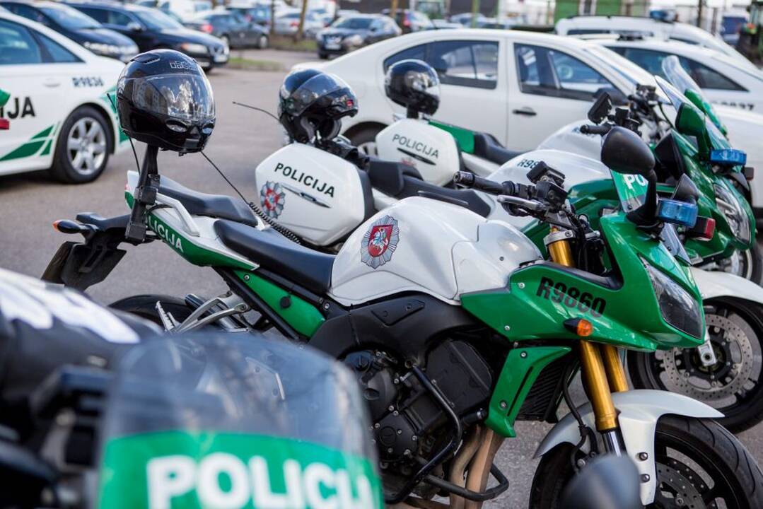 Kauno policijos motociklų reidas
