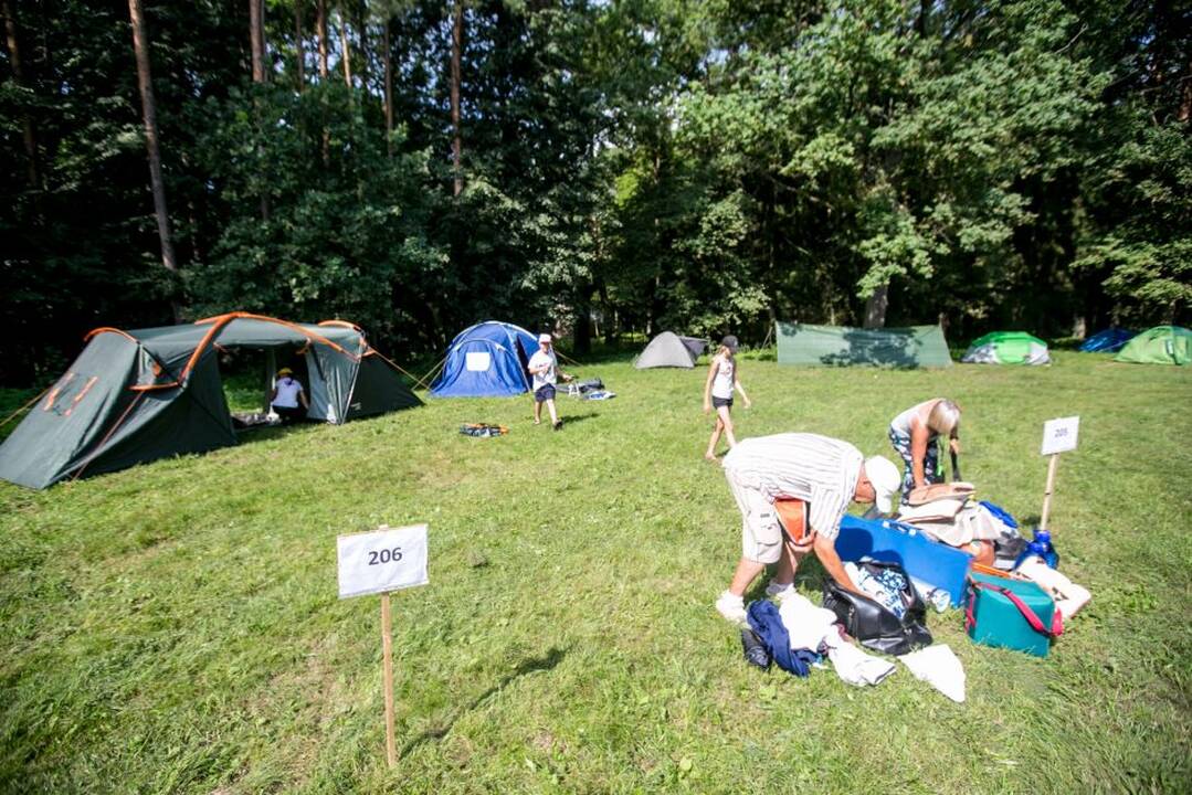 Šaulių sąskrydis Rumšiškėse