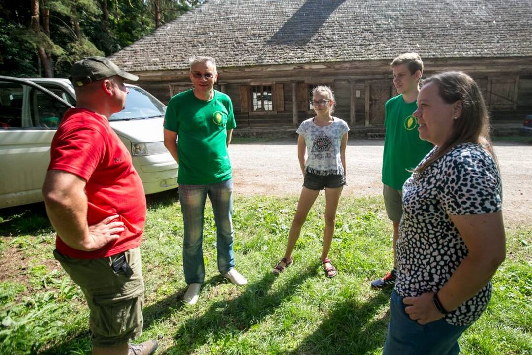 Šaulių sąskrydis Rumšiškėse