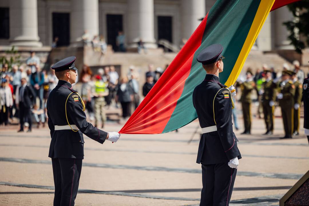 Okupacijos, genocido ir sovietmečio represijų aukų pagerbimo ceremonija