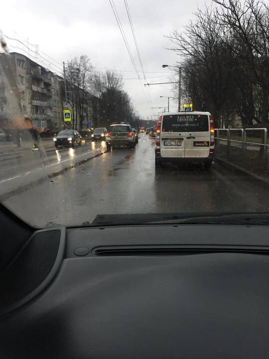 "Audi" susidūrimas Aleksote