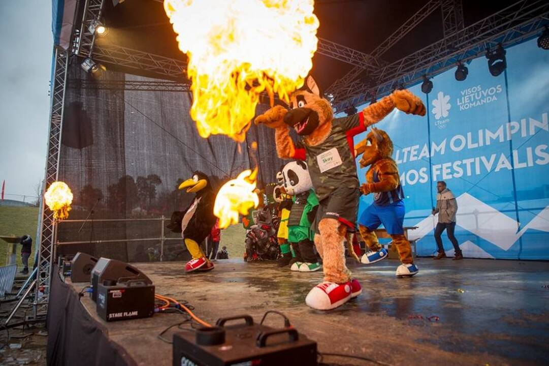 Talismanų varžybos „LTeam olimpiniame žiemos festivalyje“
