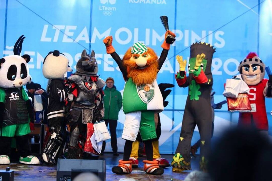 Talismanų varžybos „LTeam olimpiniame žiemos festivalyje“