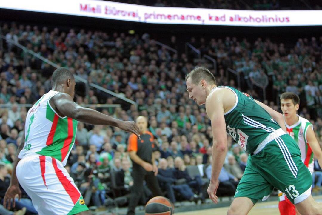 Eurolygos rungtynės: Kauno „Žalgiris“ – Izmyro „Pinar Karsiyaka“.