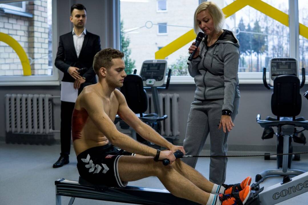 KTU studentams atvėrė naują sporto klubą 