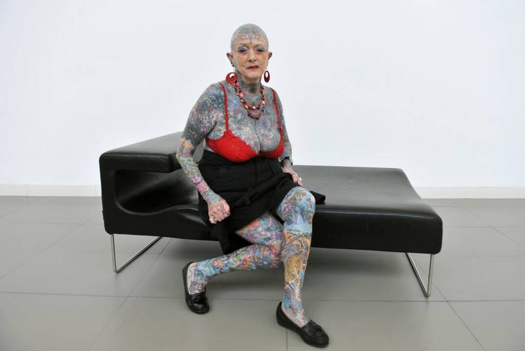 Labiausiai tatuiruoti pasaulio žmonės