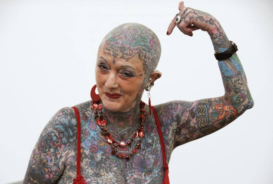 Labiausiai tatuiruoti pasaulio žmonės