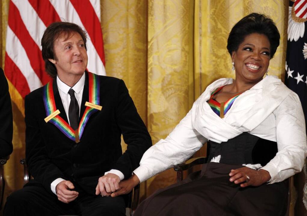 Populiarioji Oprah ir žymūs žmonės