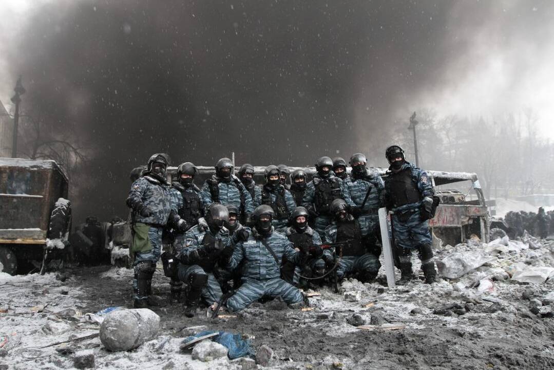 Neramumai Ukrainoje tęsiasi