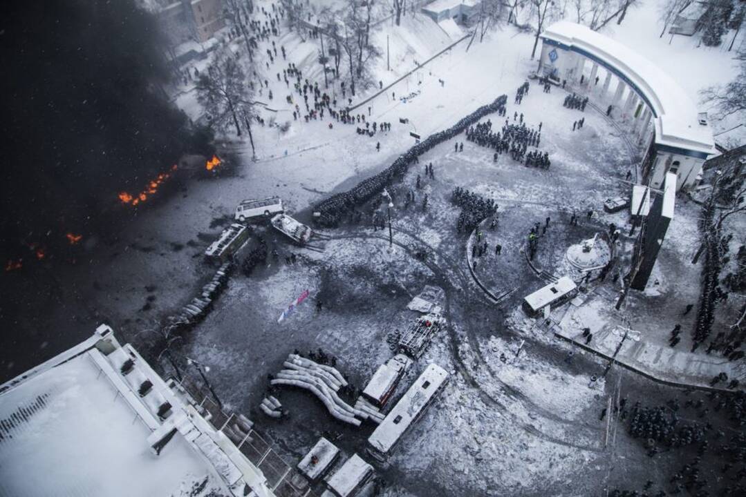 Neramumai Ukrainoje tęsiasi