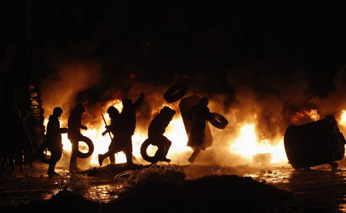 Neramumai Ukrainoje tęsiasi