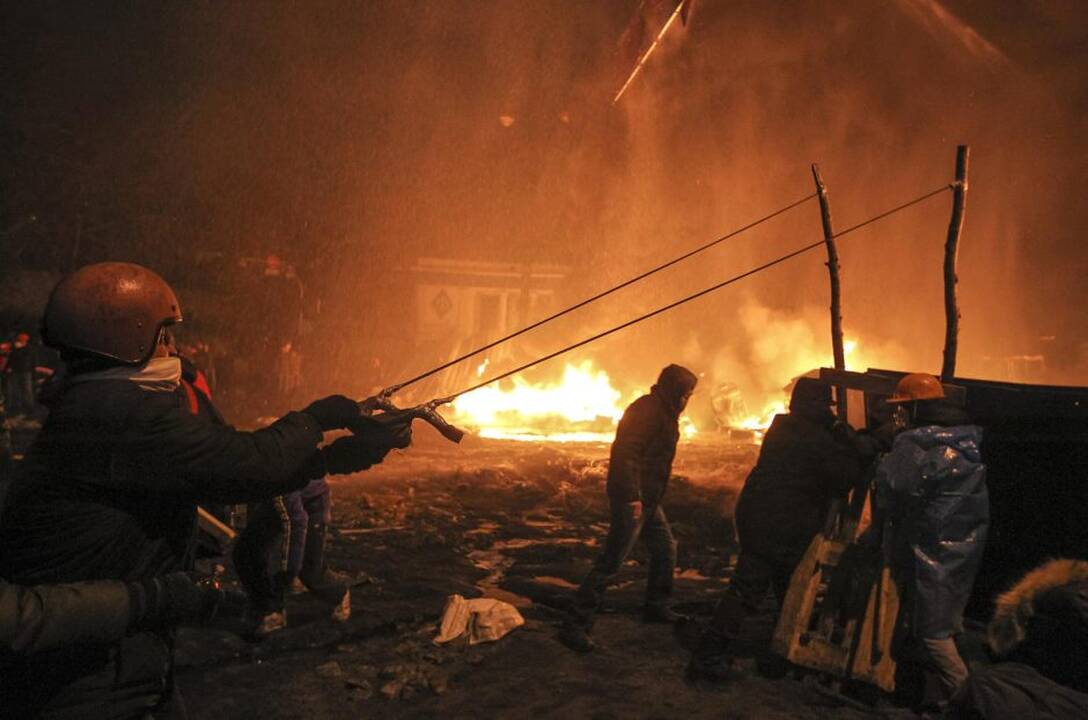 Neramumai Ukrainoje tęsiasi