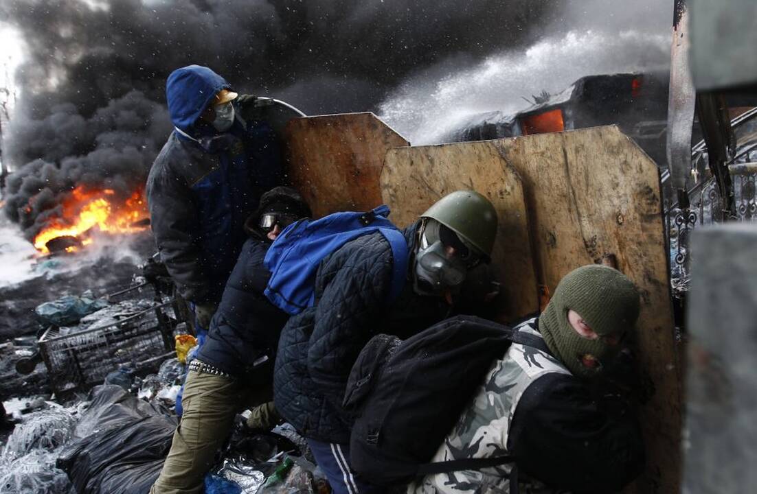 Neramumai Ukrainoje tęsiasi