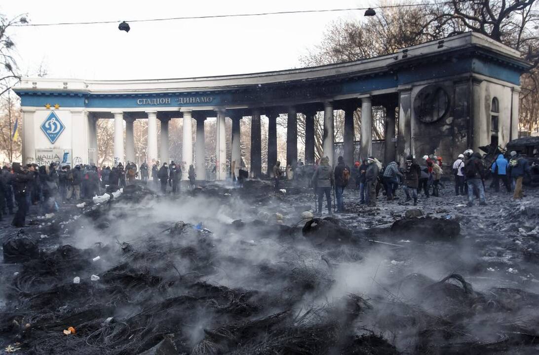 Neramumai Ukrainoje tęsiasi