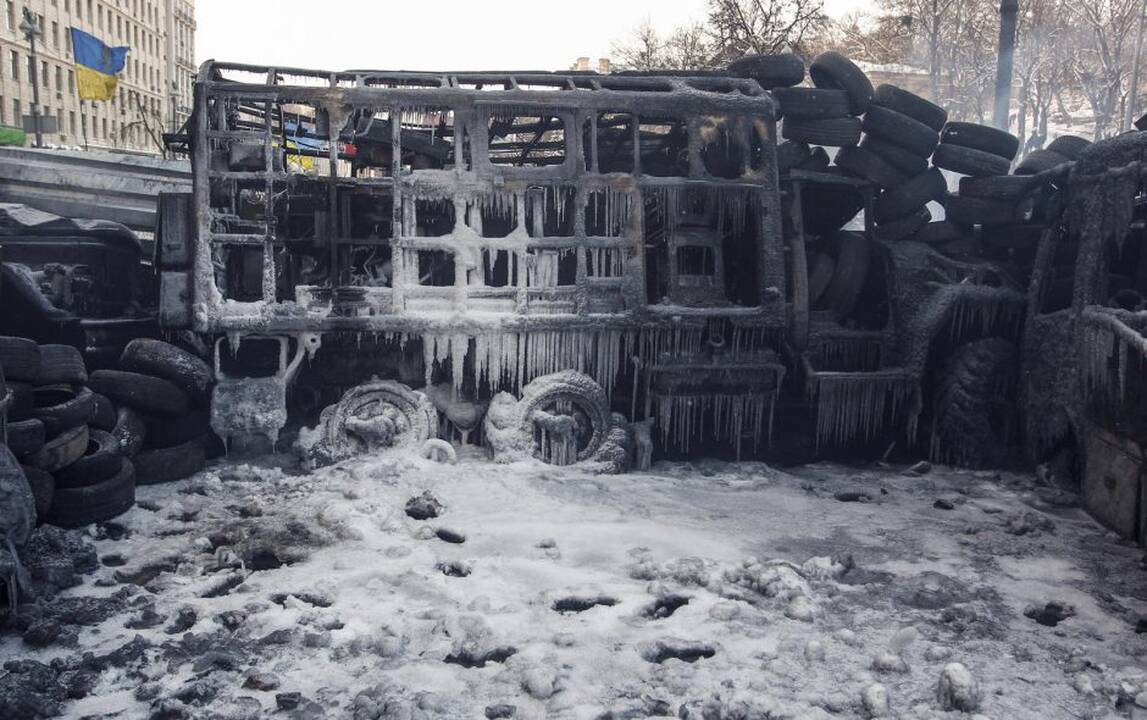 Neramumai Ukrainoje tęsiasi