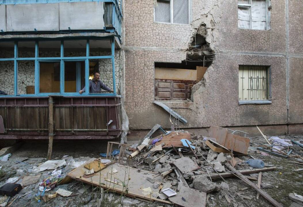 Ukraina vėl kovoja prieš prorusiškus separatistus