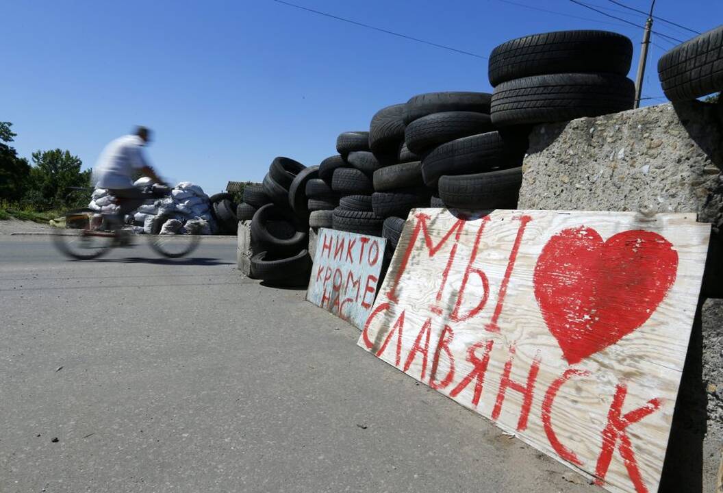 Ukraina vėl kovoja prieš prorusiškus separatistus