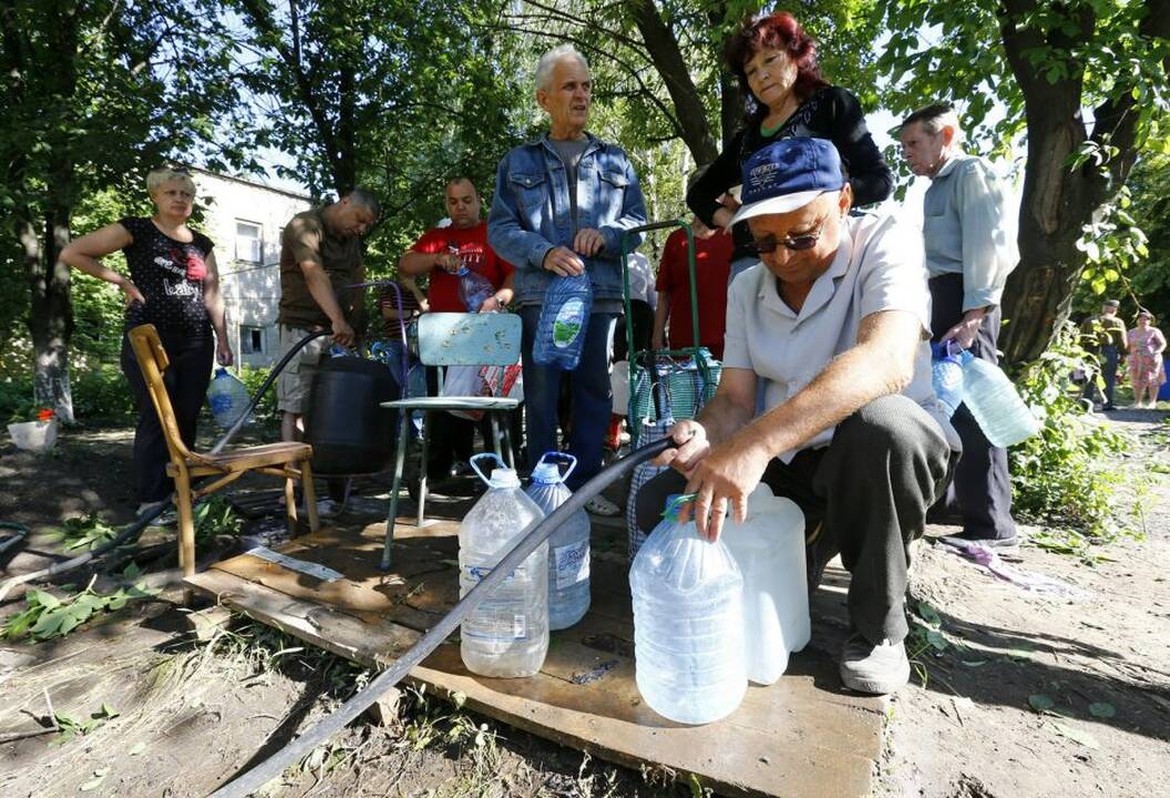 Ukraina vėl kovoja prieš prorusiškus separatistus