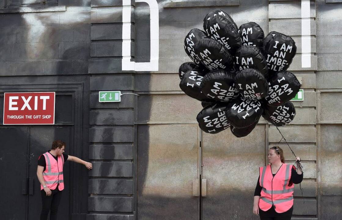 Disneilendo parodija „Dismaland“