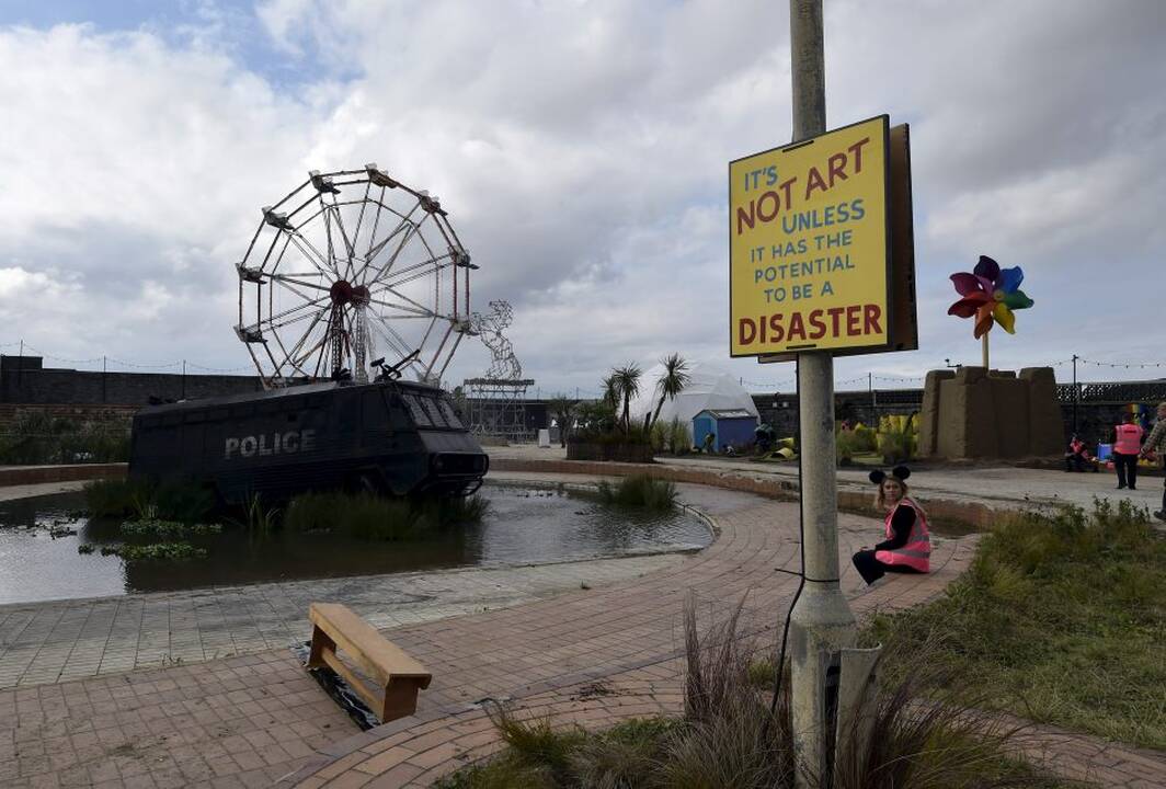 Disneilendo parodija „Dismaland“