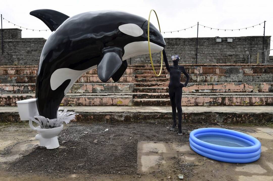 Disneilendo parodija „Dismaland“