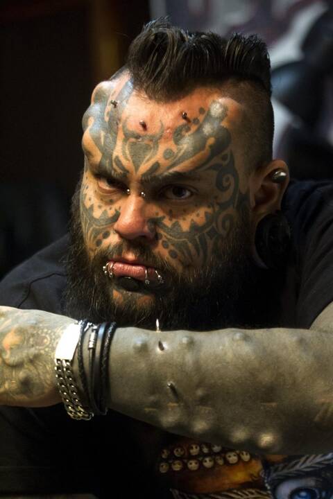 Labiausiai tatuiruoti pasaulio žmonės