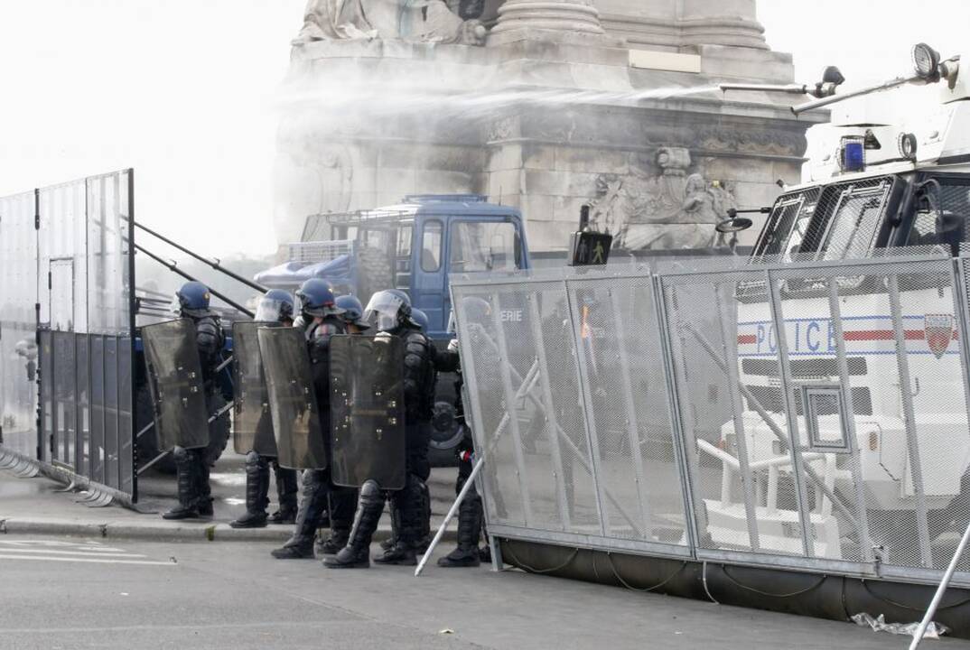 Demonstracija Paryžiuje