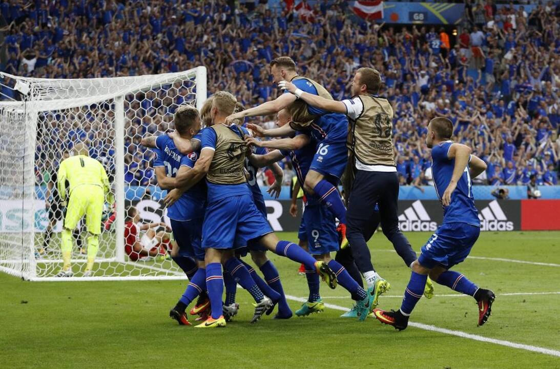 Euro 2016: Islandija - Austrija 2:1