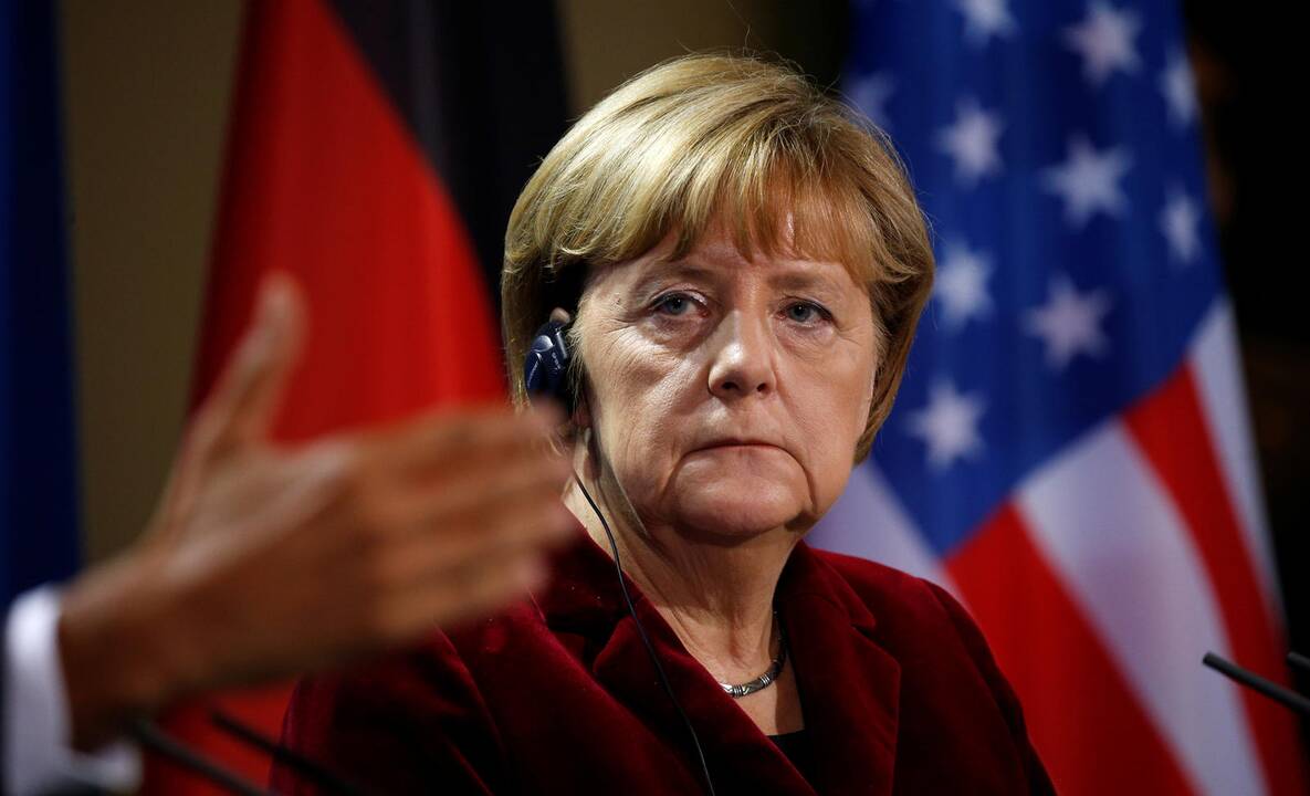 A. Merkel ir B. Obamos susitikimas