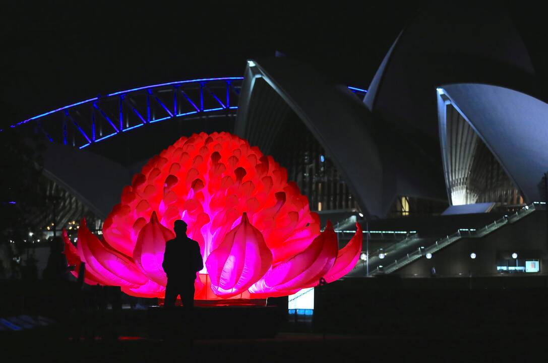 Kerintis šviesų festivalis Australijoje