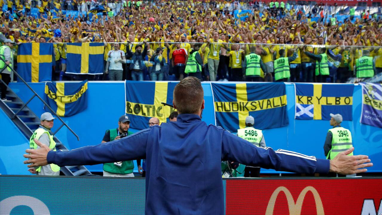 Pasaulio futbolo čempionato aštuntfinalis: Švedija – Šveicarija 1:0