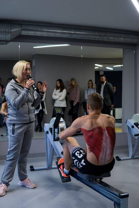 KTU studentams atvėrė naują sporto klubą 