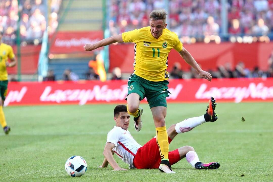 Futbolas: Lenkija - Lietuva 0:0