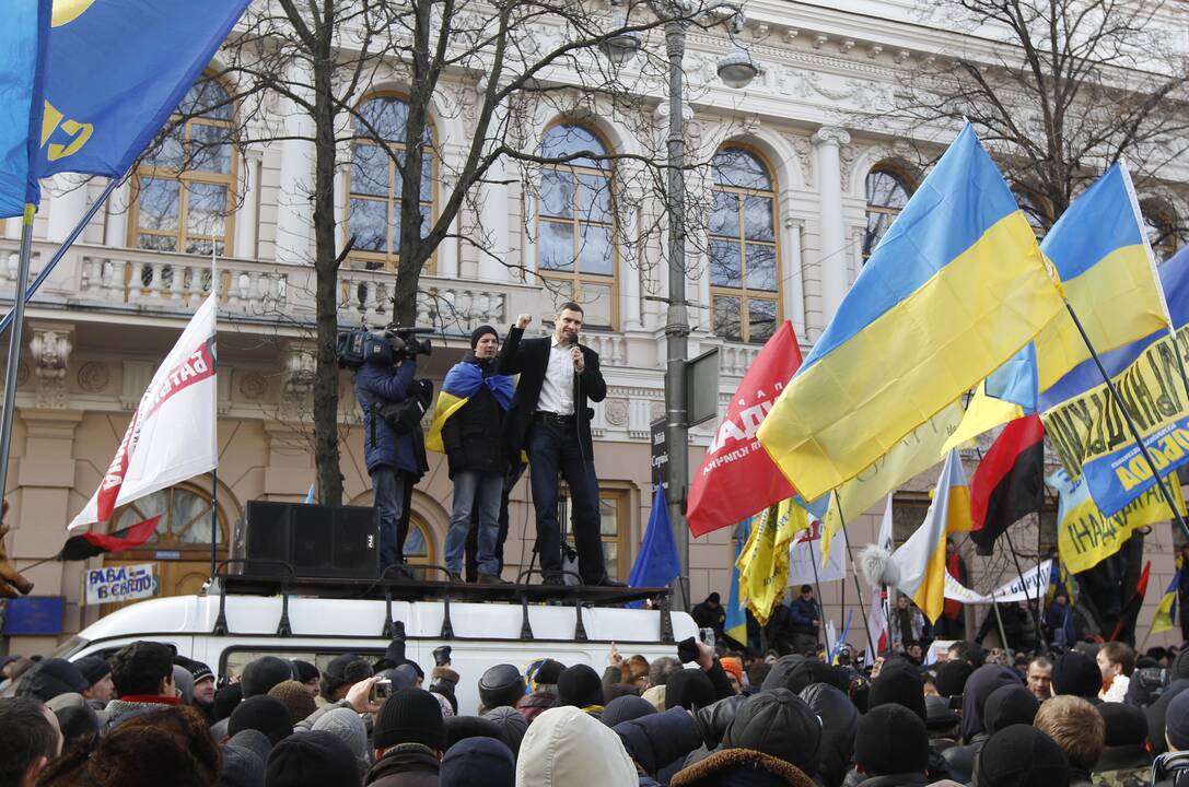 Kijeve „apskritojo stalo“ derybų rengėjai lauks opozicijos atstovų (atnaujinta)