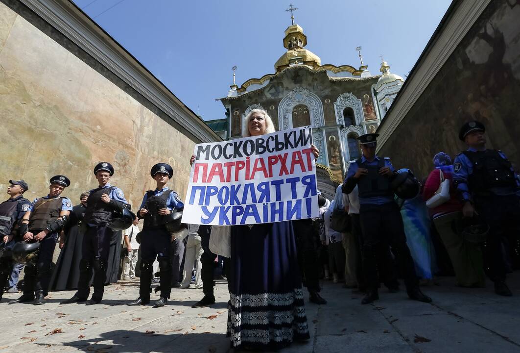 Išrinktas naujasis Ukrainos Ortodoksų Bažnyčios vadovas